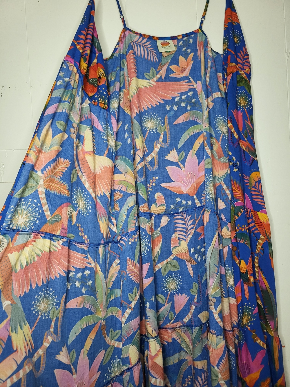 FARM Rio Macaw Party Cover Up Macaw Party Blue - Picture 11 of 12